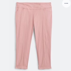 Pink Cropped Pants